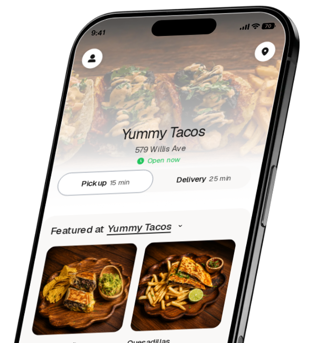 Yummy Tacos app preview
